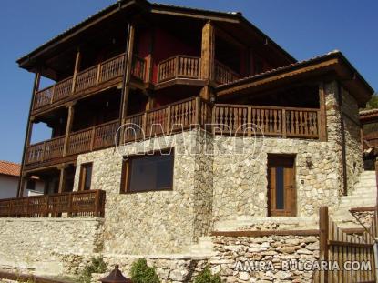 Authentic Bulgarian style sea view house front