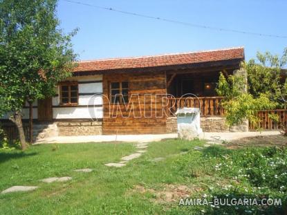 House in authentic Bulgarian style front