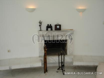 Furnished sea view villa 500m from the beach fireplace