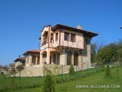 Authentic Bulgarian style house with lake view side