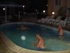 Family hotel in Bulgaria night view