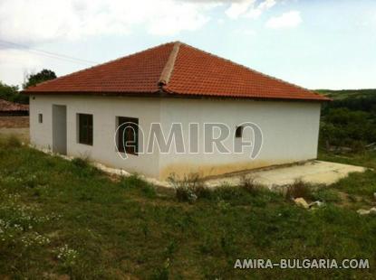 New Bulgarian house near a river