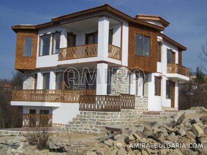 Authentic Bulgarian style house with lake view front