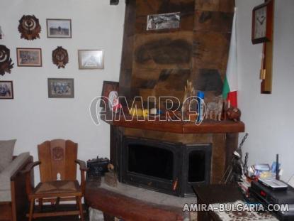 Authentic Bulgarian style house fireplace
