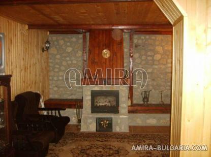 House in Bulgaria near a river fireplace